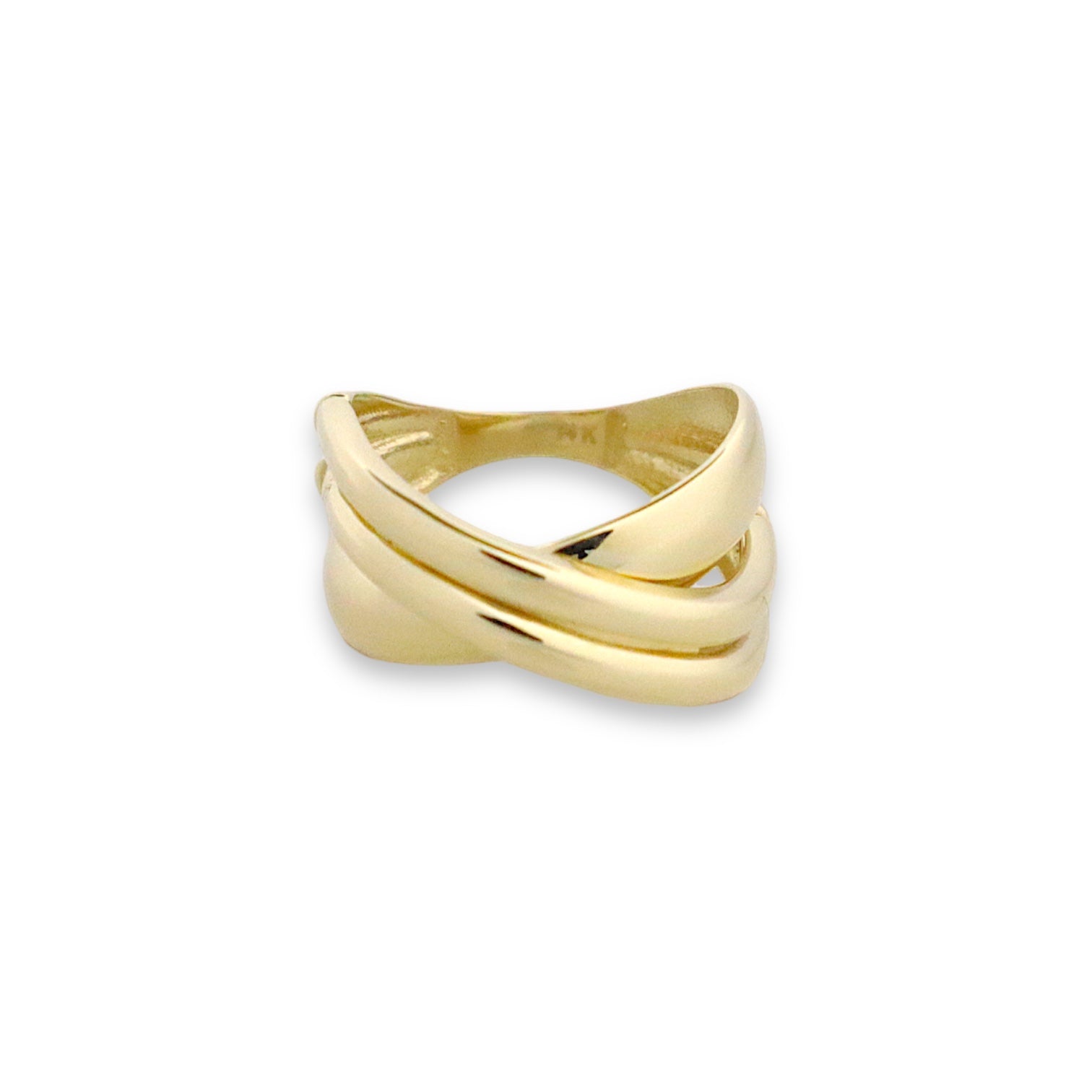 Smooth Rope Ring - 14k Gold