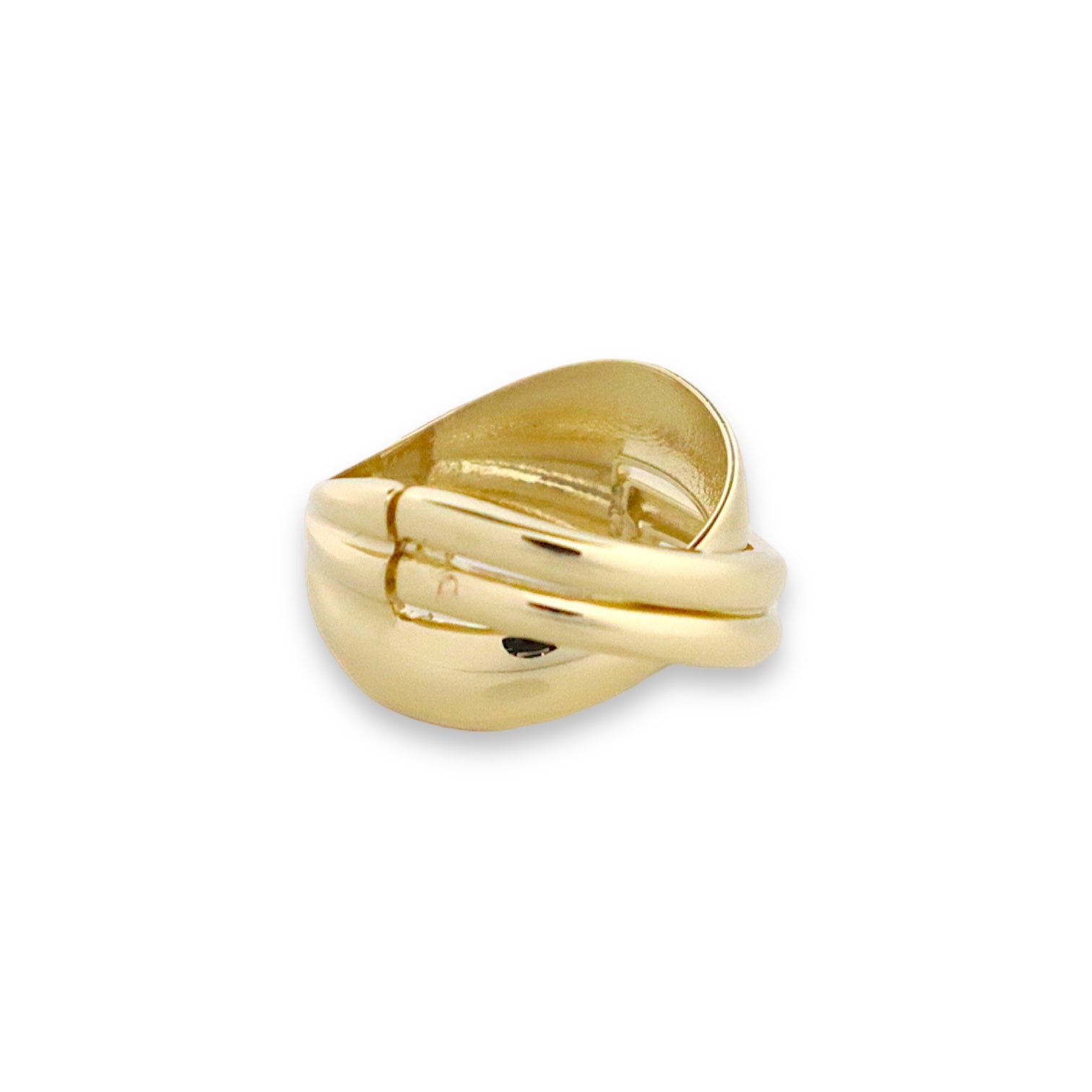 Smooth Rope Ring - 14k Gold