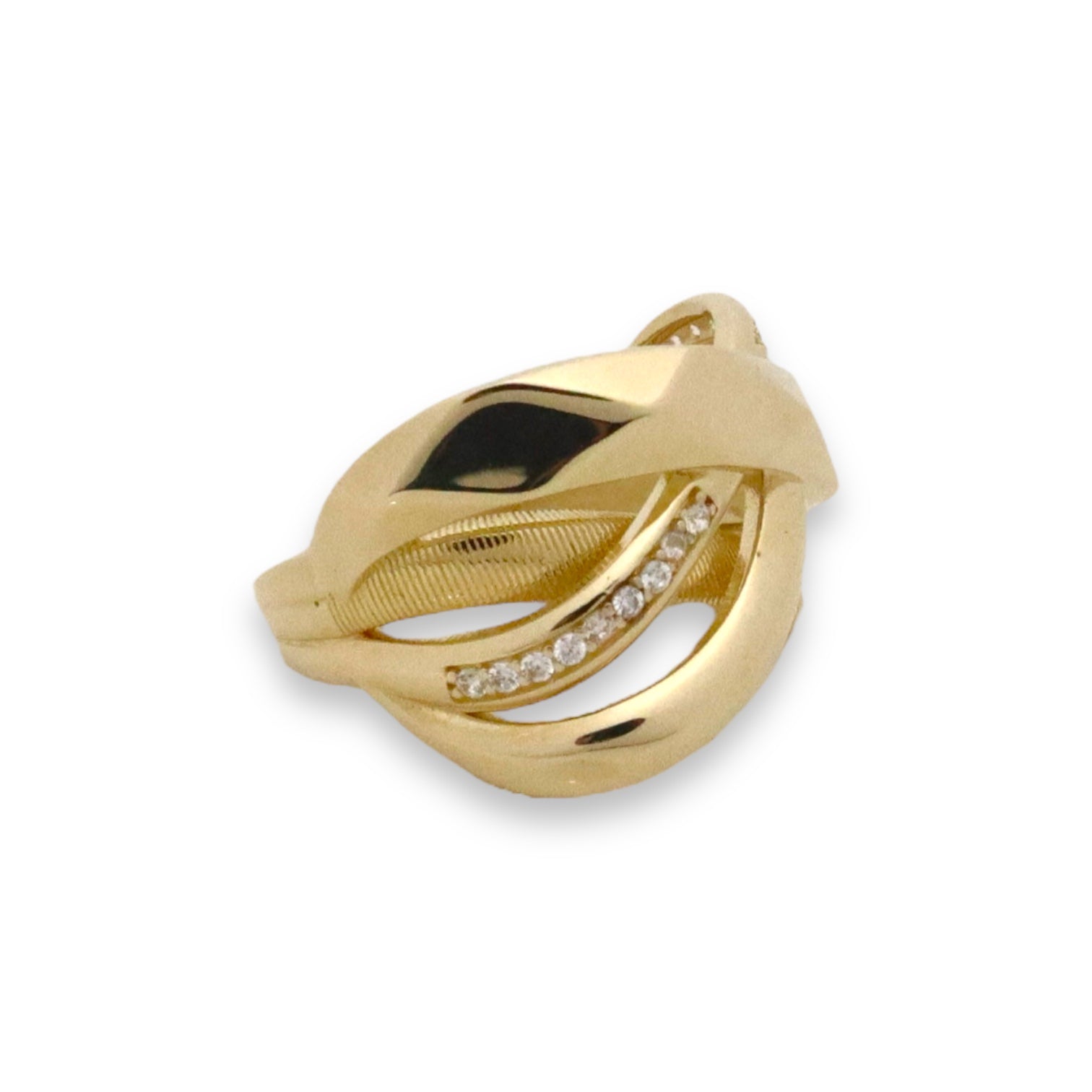 Highway Ring - 14k Gold Ring