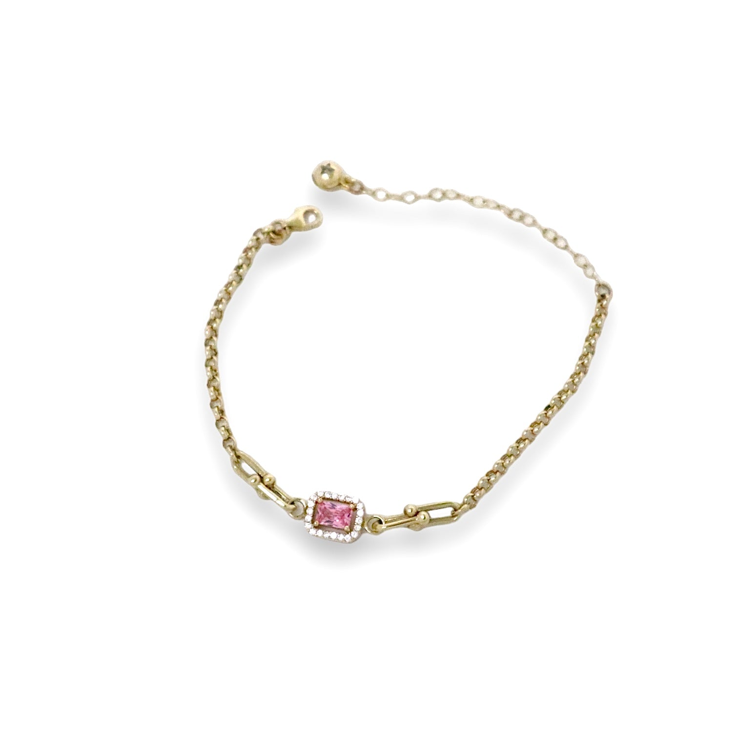 Pink Stone Bracelet